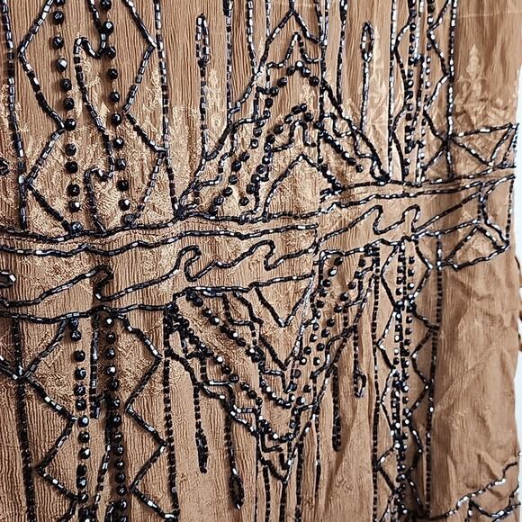 Free People Love Story Beaded Aztec Tribal Mini XS Dress - Picture 8 of 12